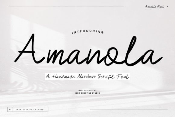 Amanola Font Review: Elevating Small Business Branding