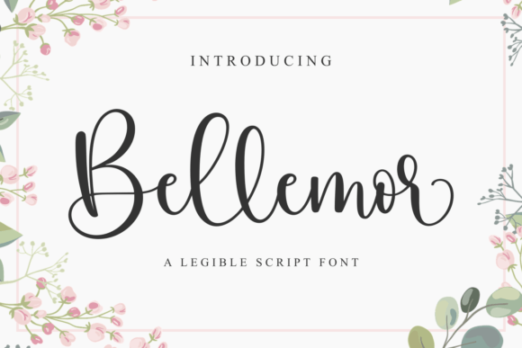 Bellemor Font: Elevating Campaign Visuals with Elegant Script