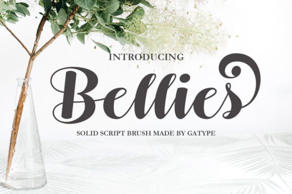 Bellies Font: Sweet Script for Makers