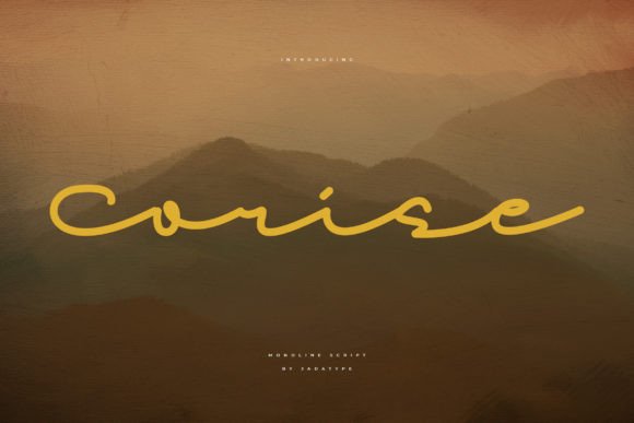 Corise Font Review: Modern Script for Editorial Design