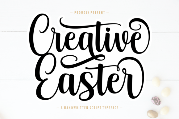 Creative Easter Font for Elegant Editorial Design