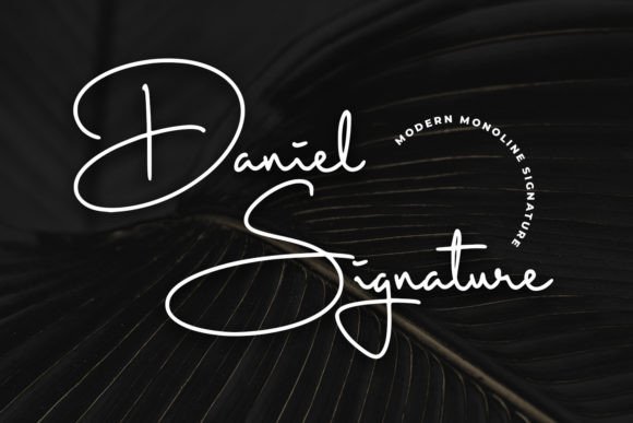 Daniel Signature Font for Elegant Branding
