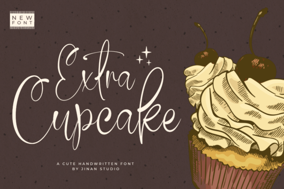 Extra Cupcake Font for Modern Campaign Design