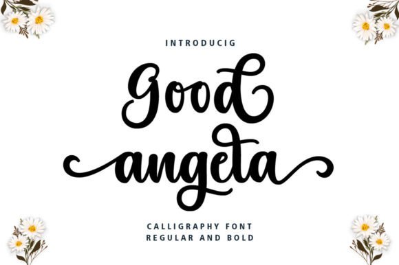 Good Angela Typeface for Elegant Editorial Design