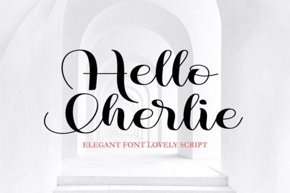 Hello Cherlie Font for Editorial Design