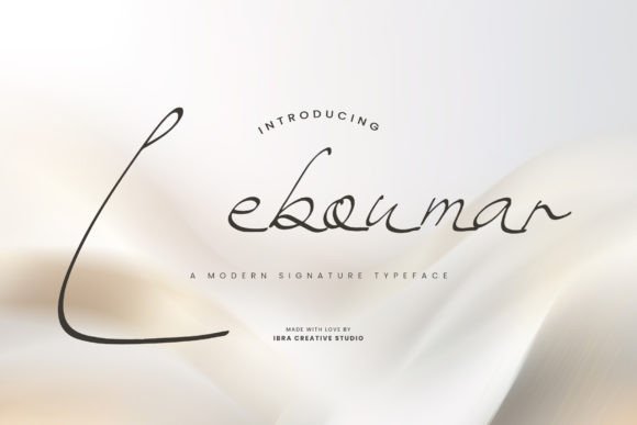 Leboumar Font: Elevate Handmade Branding