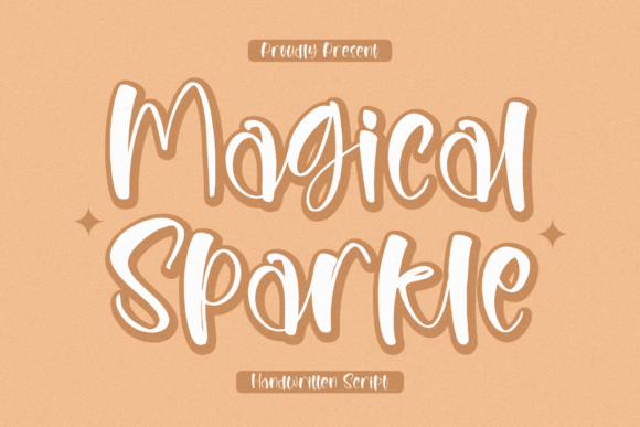 Magical Sparkle: A Handwritten Font for Branding