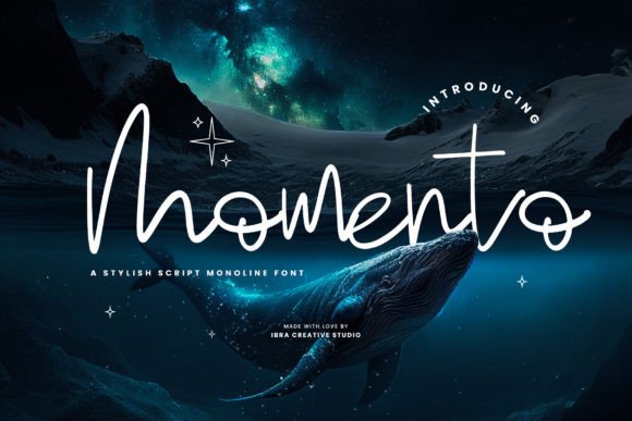 Momento: The Elegant Script Font for Makers