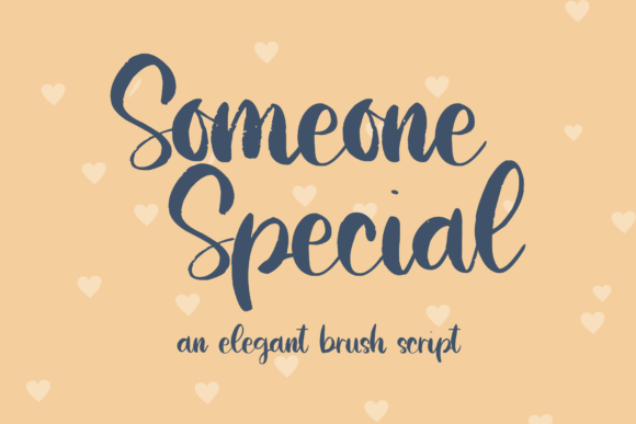 Someone Special: A Script Font for Editorial Design