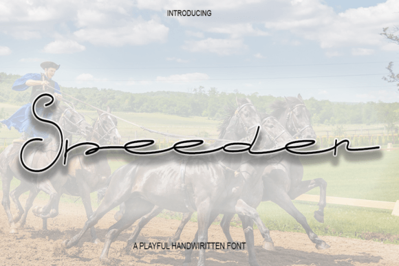Speeder Font: Elevate Your Brand Identity