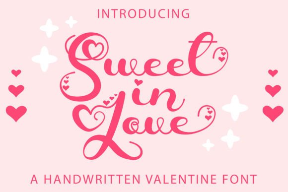 Sweet in Love: A Delicate Script Font for Editorial Design