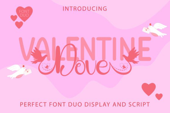 Valentine Dove Font for Playful Campaigns