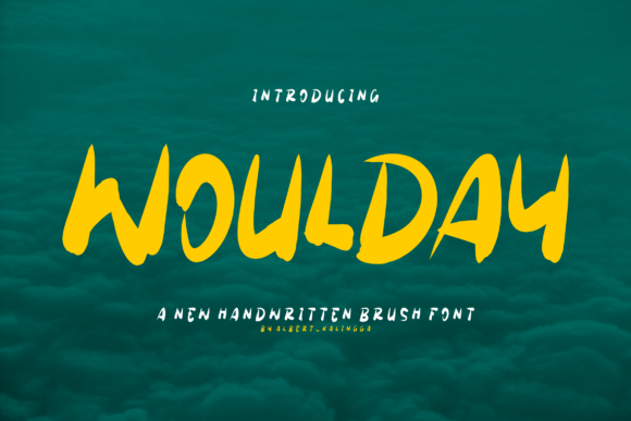 Woulday Font for Elegant Branding and Logos
